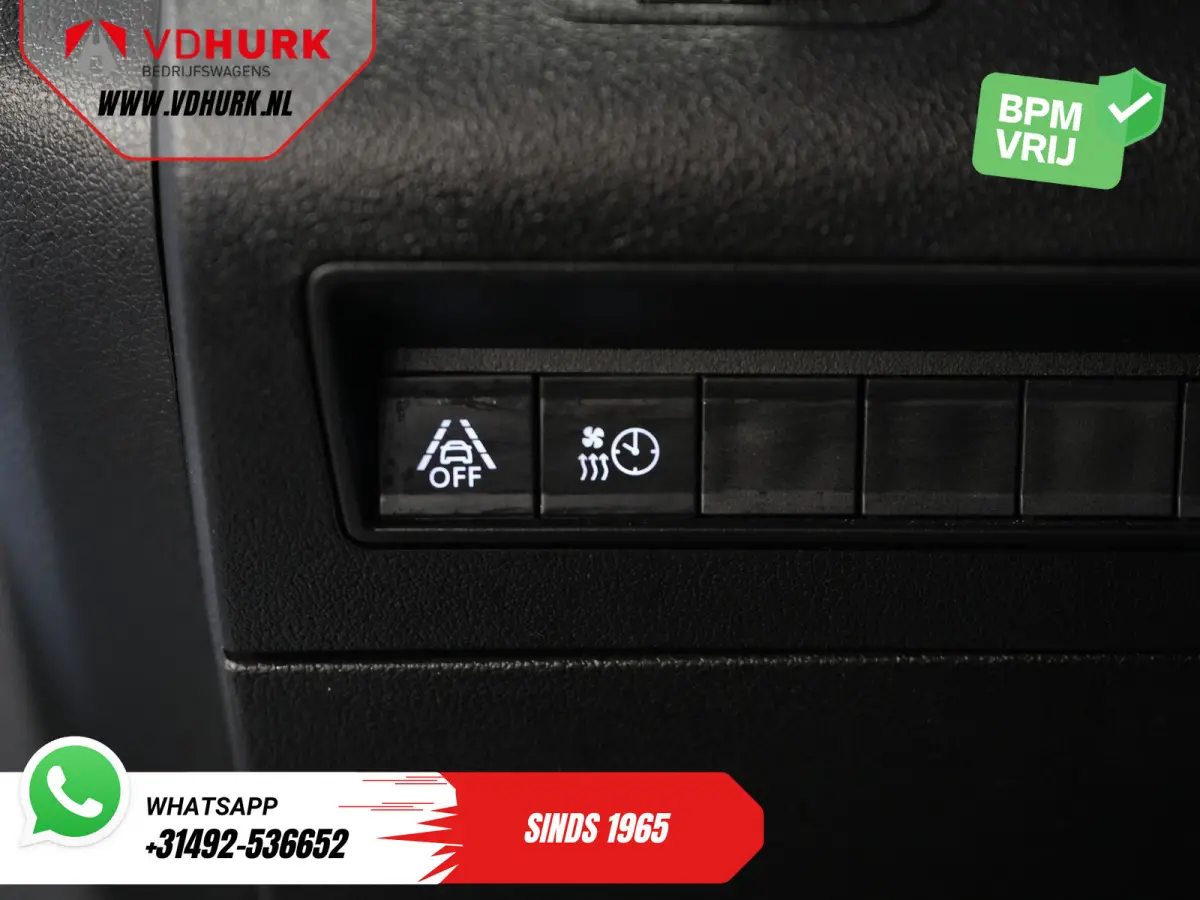 1.5 130 pk Aut. L2 3 Pers./ Carplay/ Airco/ Camera/ Standkachel/ LMV/ Trekhaak/ Cruise