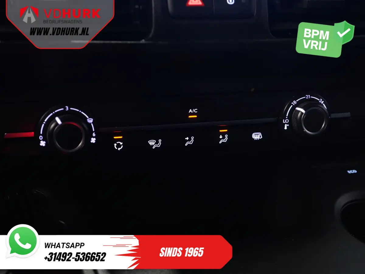1.5 130 pk Aut. L2 3 Pers./ Carplay/ Airco/ Camera/ Standkachel/ LMV/ Trekhaak/ Cruise