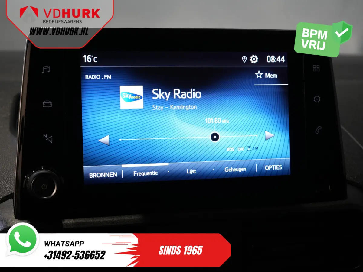 1.5 130 pk Aut. L2 3 Pers./ Carplay/ Airco/ Camera/ Standkachel/ LMV/ Trekhaak/ Cruise