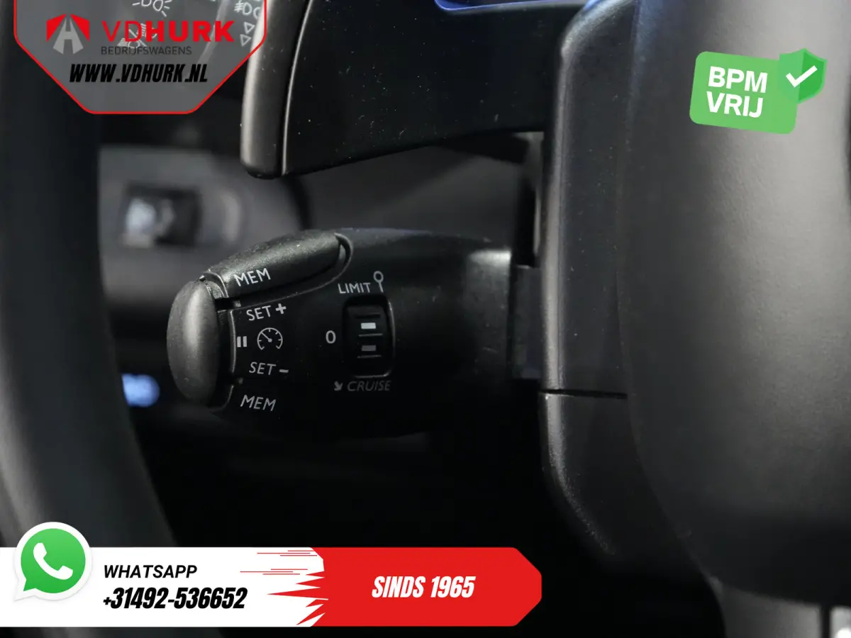 1.5 130 pk Aut. L2 3 Pers./ Carplay/ Airco/ Camera/ Standkachel/ LMV/ Trekhaak/ Cruise