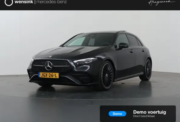 180 Business Solution AMG | Panoramaschuifdak | Premium Plus | Nightpakket | 19"Multispaak AMG velgen | Stoelverwarming |  360° camera | Head-up display |