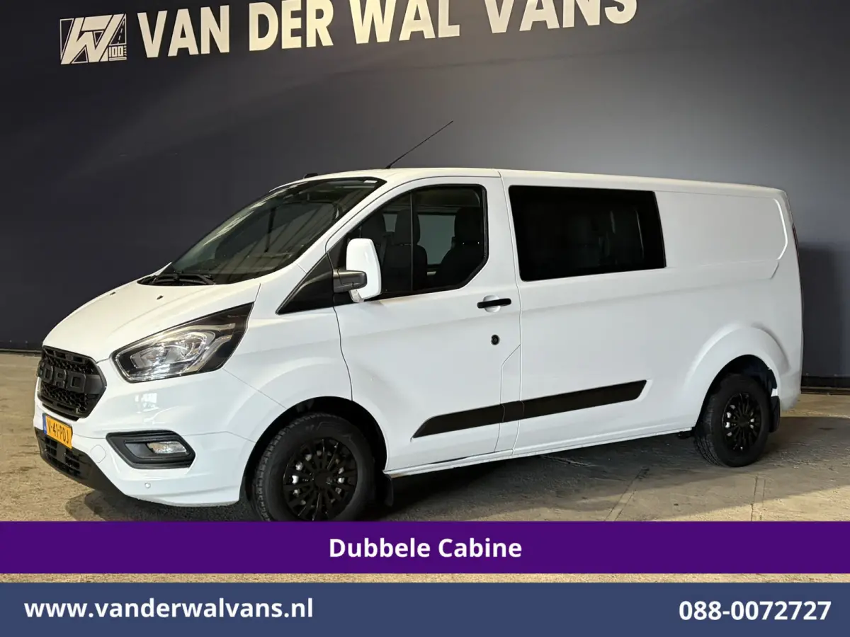 2.0 TDCI 131pk L2H1 Dubbele Cabine Euro6 Airco | 6-Zits | Navigatie | LED | Apple Carplay | Cruisecontrol Android Auto, Parkeersensoren, Achterklep, 2800kg trekvermogen