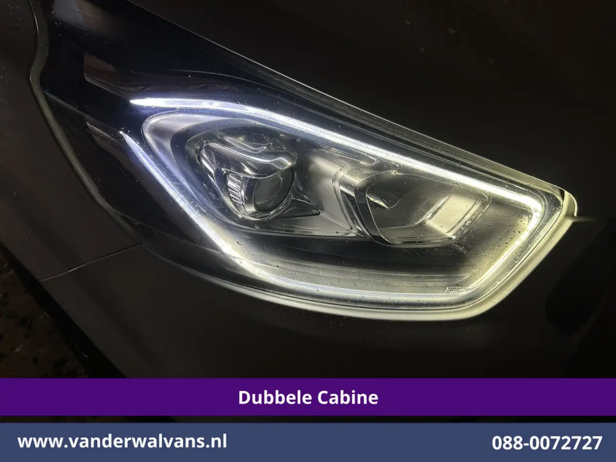 2.0 TDCI 131pk L2H1 Dubbele Cabine Euro6 Airco | 6-Zits | Navigatie | LED | Apple Carplay | Cruisecontrol Android Auto, Parkeersensoren, Achterklep, 2800kg trekvermogen