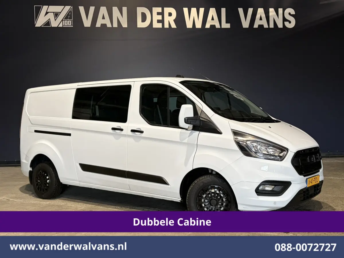 2.0 TDCI 131pk L2H1 Dubbele Cabine Euro6 Airco | 6-Zits | Navigatie | LED | Apple Carplay | Cruisecontrol Android Auto, Parkeersensoren, Achterklep, 2800kg trekvermogen