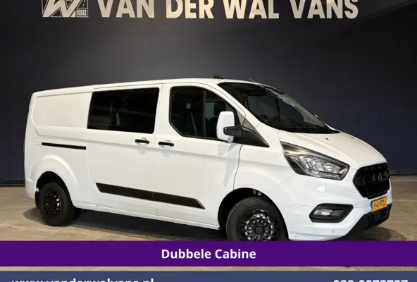 2.0 TDCI 131pk L2H1 Dubbele Cabine Euro6 Airco | 6-Zits | Navigatie | LED | Apple Carplay | Cruisecontrol Android Auto, Parkeersensoren, Achterklep, 2800kg trekvermogen