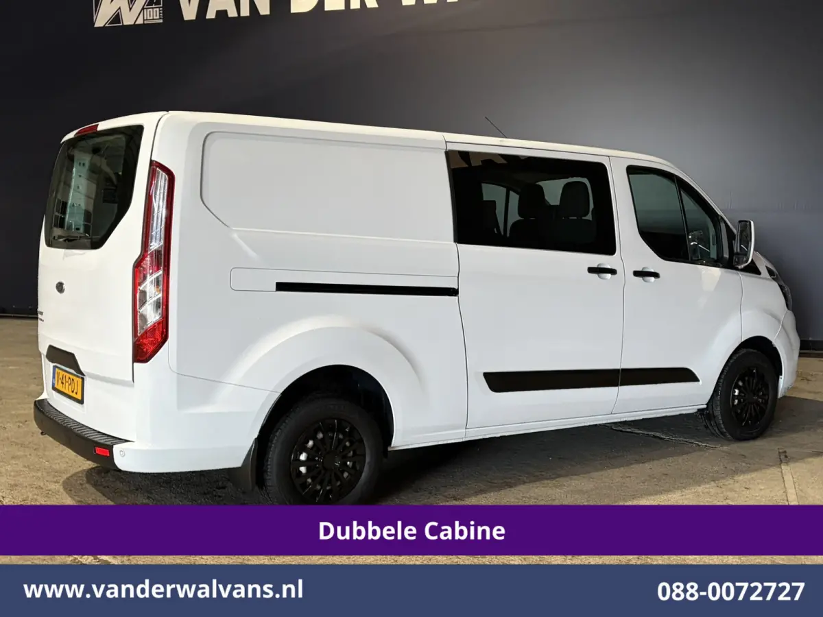 2.0 TDCI 131pk L2H1 Dubbele Cabine Euro6 Airco | 6-Zits | Navigatie | LED | Apple Carplay | Cruisecontrol Android Auto, Parkeersensoren, Achterklep, 2800kg trekvermogen