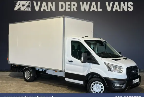 2.0 TDCI 160pk Bakwagen 1231kg laadvermogen Laadklep Euro6 Airco | Lat om lat Betimmering | Cruisecontrol Verwarmde voorruit, Bijrijdersbank