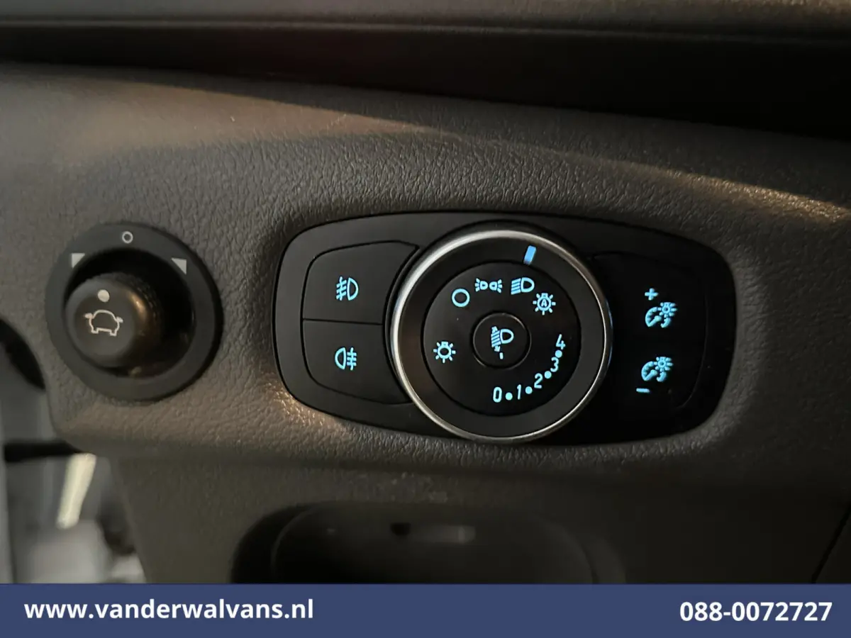 2.0 TDCI 160pk Bakwagen 1231kg laadvermogen Laadklep Euro6 Airco | Lat om lat Betimmering | Cruisecontrol Verwarmde voorruit, Bijrijdersbank