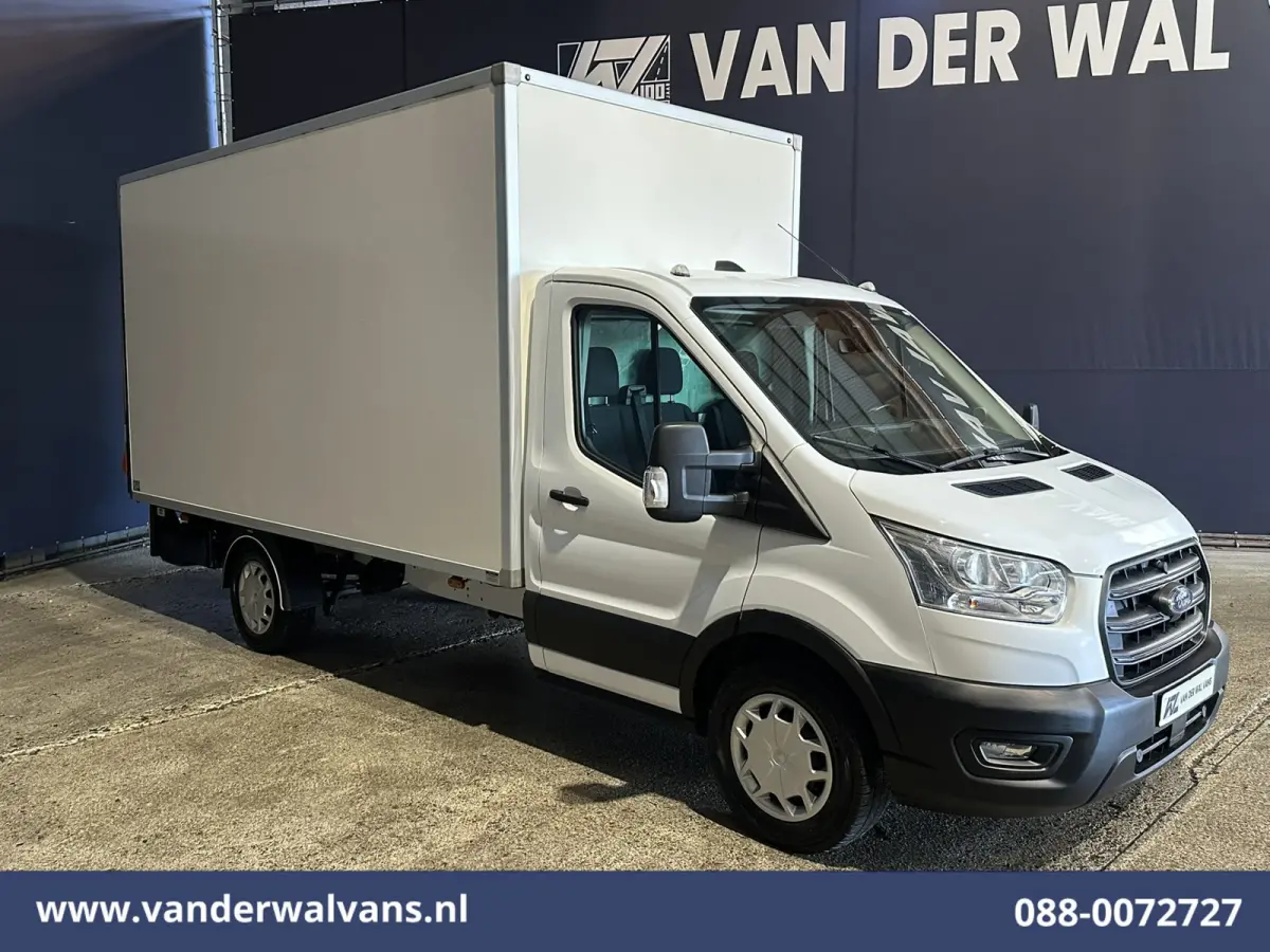 2.0 TDCI 160pk Bakwagen 1231kg laadvermogen Laadklep Euro6 Airco | Lat om lat Betimmering | Cruisecontrol Verwarmde voorruit, Bijrijdersbank