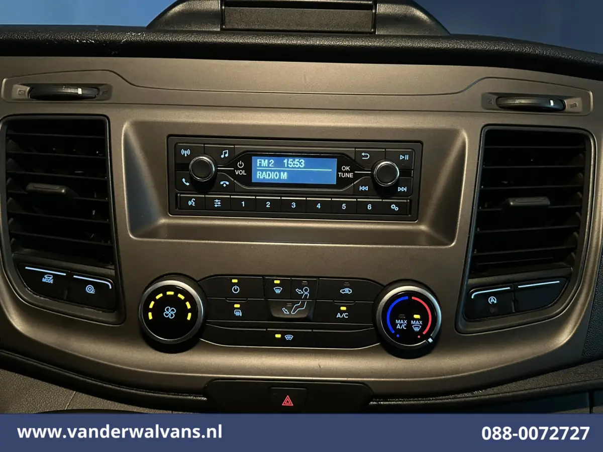 2.0 TDCI 160pk Bakwagen 1231kg laadvermogen Laadklep Euro6 Airco | Lat om lat Betimmering | Cruisecontrol Verwarmde voorruit, Bijrijdersbank