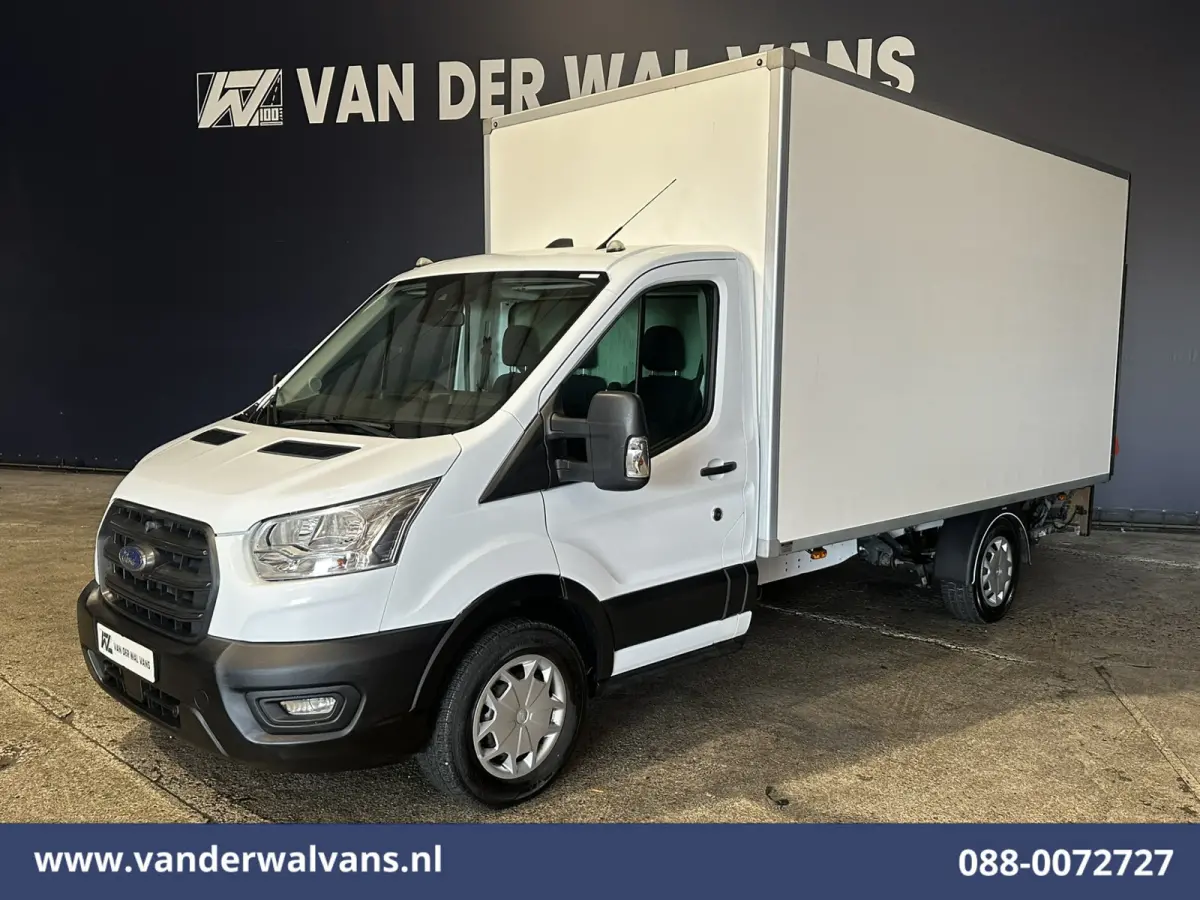 2.0 TDCI 160pk Bakwagen 1231kg laadvermogen Laadklep Euro6 Airco | Lat om lat Betimmering | Cruisecontrol Verwarmde voorruit, Bijrijdersbank