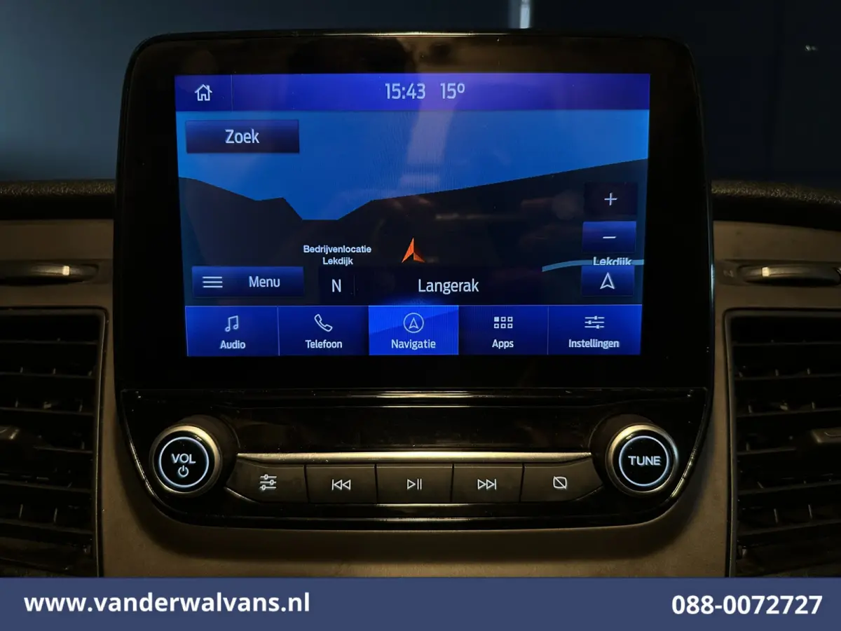 2.0 TDCI 131pk L2H1 Euro6 Airco | Camera | Leder | Navigatie | LED | Cruisecontrol Verwarmde Voorruit, Parkeersensoren, Bijrijdersbank, 2800kg trekvermogen