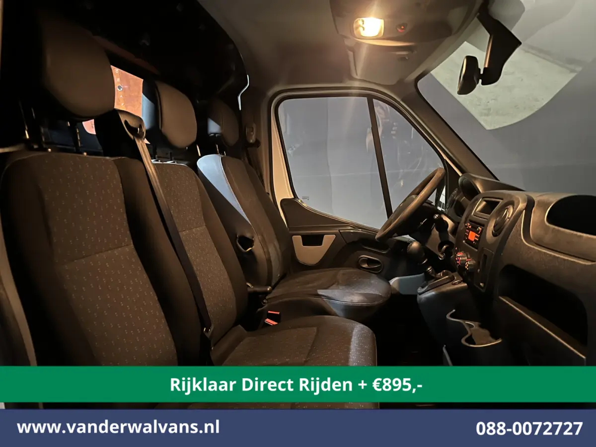 2.3 CDTI L3H2 Euro6 *Rijklaar Direct Rijden* Airco | Imperiaal | 2500kg Trekhaak | Cruisecontrol | Parkeersensoren Sidebars, Bijrijdersbank
