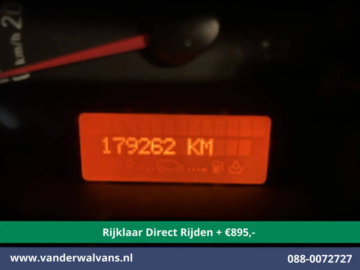 2.3 CDTI L3H2 Euro6 *Rijklaar Direct Rijden* Airco | Imperiaal | 2500kg Trekhaak | Cruisecontrol | Parkeersensoren Sidebars, Bijrijdersbank
