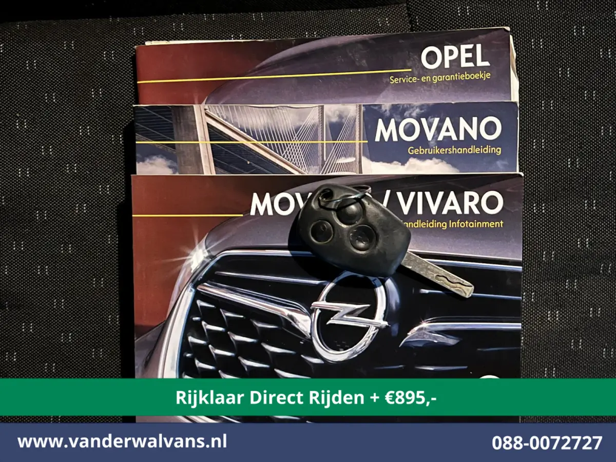 2.3 CDTI L3H2 Euro6 *Rijklaar Direct Rijden* Airco | Imperiaal | 2500kg Trekhaak | Cruisecontrol | Parkeersensoren Sidebars, Bijrijdersbank