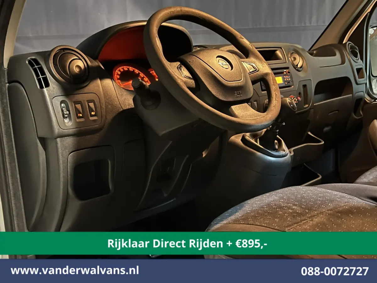 2.3 CDTI L3H2 Euro6 *Rijklaar Direct Rijden* Airco | Imperiaal | 2500kg Trekhaak | Cruisecontrol | Parkeersensoren Sidebars, Bijrijdersbank