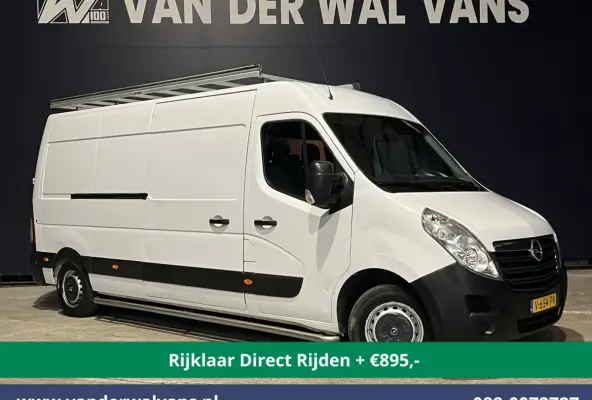 2.3 CDTI L3H2 Euro6 *Rijklaar Direct Rijden* Airco | Imperiaal | 2500kg Trekhaak | Cruisecontrol | Parkeersensoren Sidebars, Bijrijdersbank