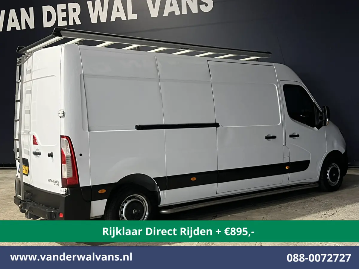 2.3 CDTI L3H2 Euro6 *Rijklaar Direct Rijden* Airco | Imperiaal | 2500kg Trekhaak | Cruisecontrol | Parkeersensoren Sidebars, Bijrijdersbank