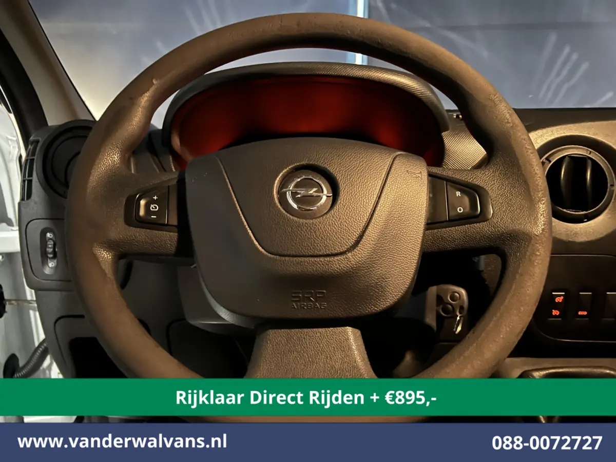 2.3 CDTI L3H2 Euro6 *Rijklaar Direct Rijden* Airco | Imperiaal | 2500kg Trekhaak | Cruisecontrol | Parkeersensoren Sidebars, Bijrijdersbank