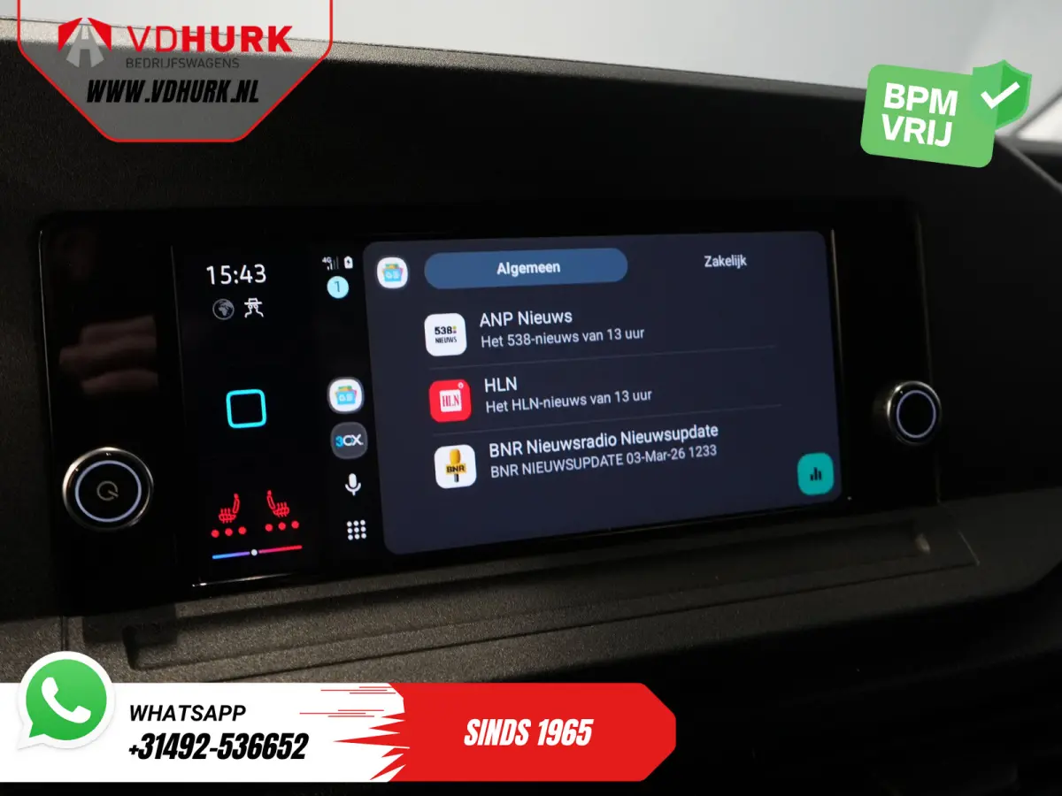 Maxi 2.0 TDI 125 pk DSG Aut. Standkachel/ Stoelverw./ Carplay/ Cruise/ Trekhaak/ Airco/ PDC