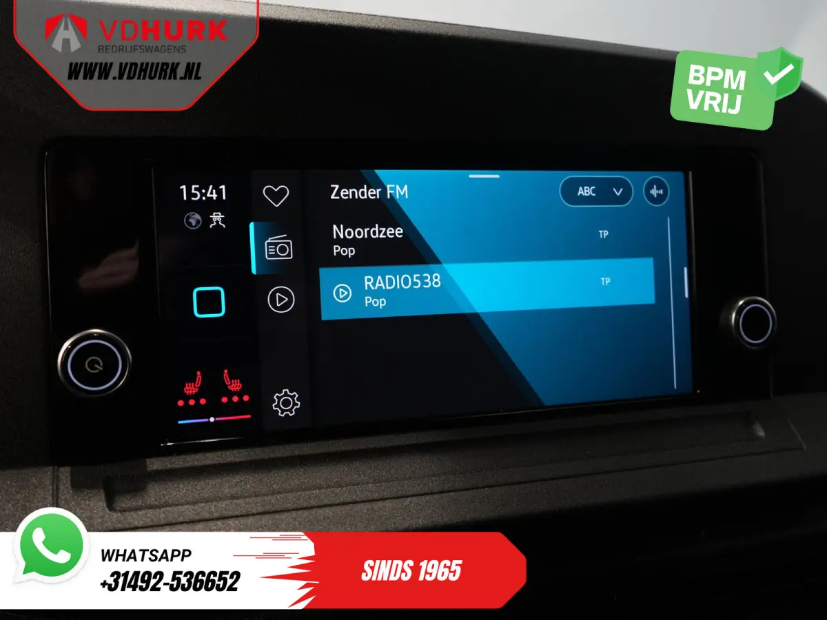 Maxi 2.0 TDI 125 pk DSG Aut. Standkachel/ Stoelverw./ Carplay/ Cruise/ Trekhaak/ Airco/ PDC