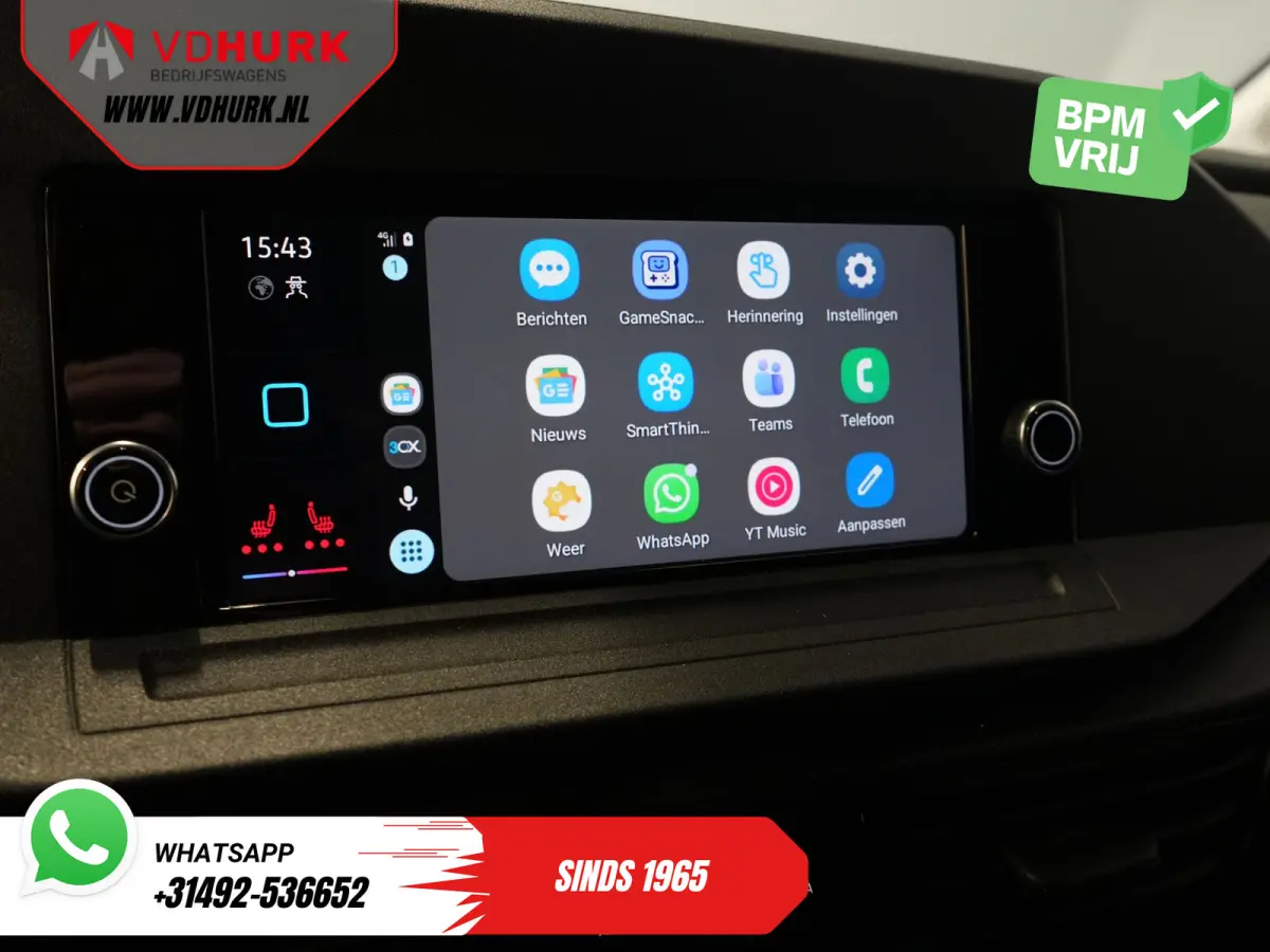 Maxi 2.0 TDI 125 pk DSG Aut. Standkachel/ Stoelverw./ Carplay/ Cruise/ Trekhaak/ Airco/ PDC