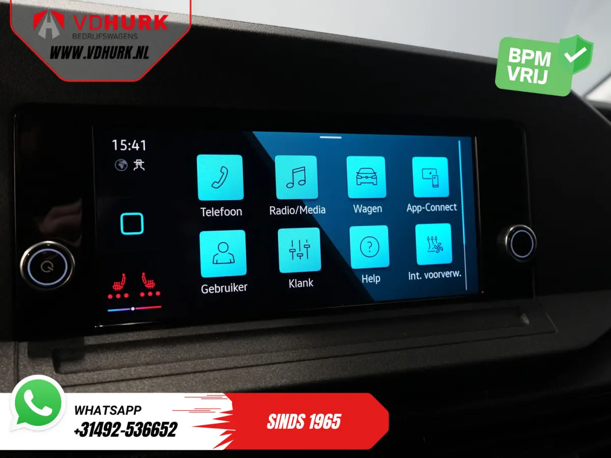 Maxi 2.0 TDI 125 pk DSG Aut. Standkachel/ Stoelverw./ Carplay/ Cruise/ Trekhaak/ Airco/ PDC