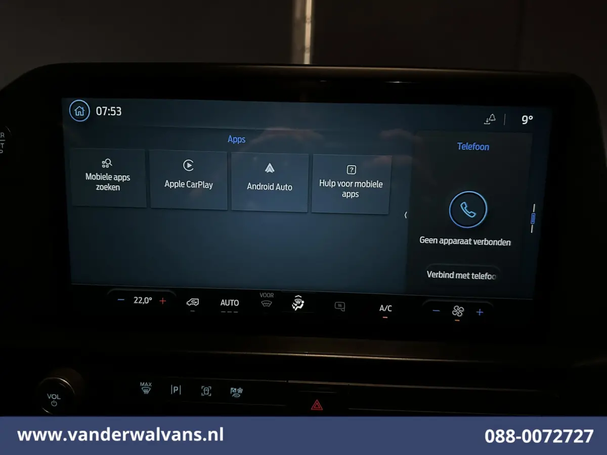 2.0 TDCI 136pk L2H1 Euro6 Airco | Camera | Apple Carplay | LED Android Auto, Cruisecontrol, Verwarmde voorruit, Parkeersensoren, Bijrijdersbank, 2740kg trekvermogen