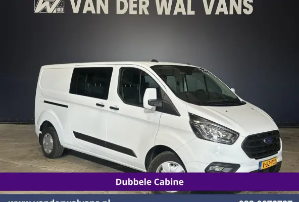 2.0 TDCI 130pk L2H1 Dubbele Cabine Euro6 inrichting | Airco | 6-Zits | LED | Cruisecontrol | Parkeersensoren Achterklep, 2800kg Trekvermogen