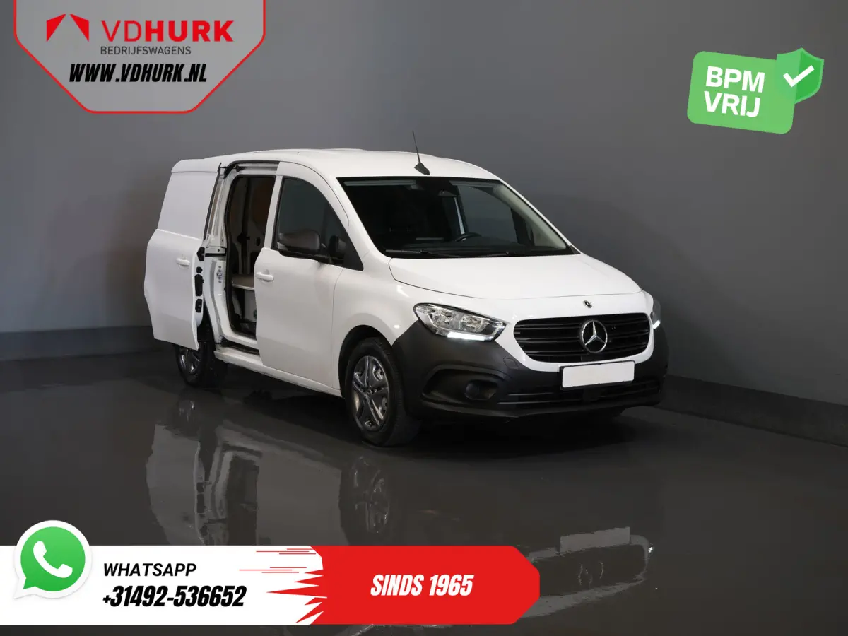 110 CDI Aut. 2x Schuifdeur/ Inrichting/ Stoelverw./ Carplay/ Camera/ Cruise/ Trekhaak/ Airco
