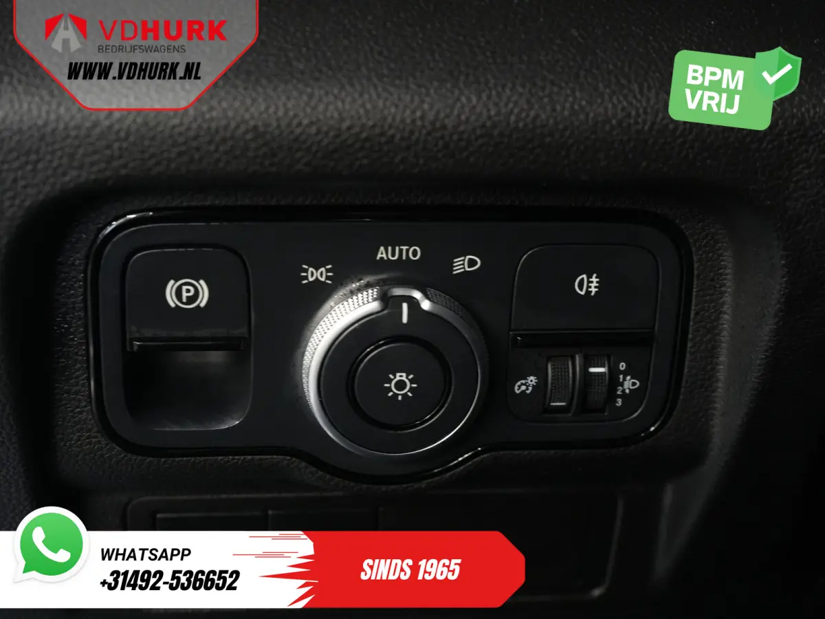 110 CDI Aut. 2x Schuifdeur/ Inrichting/ Stoelverw./ Carplay/ Camera/ Cruise/ Trekhaak/ Airco