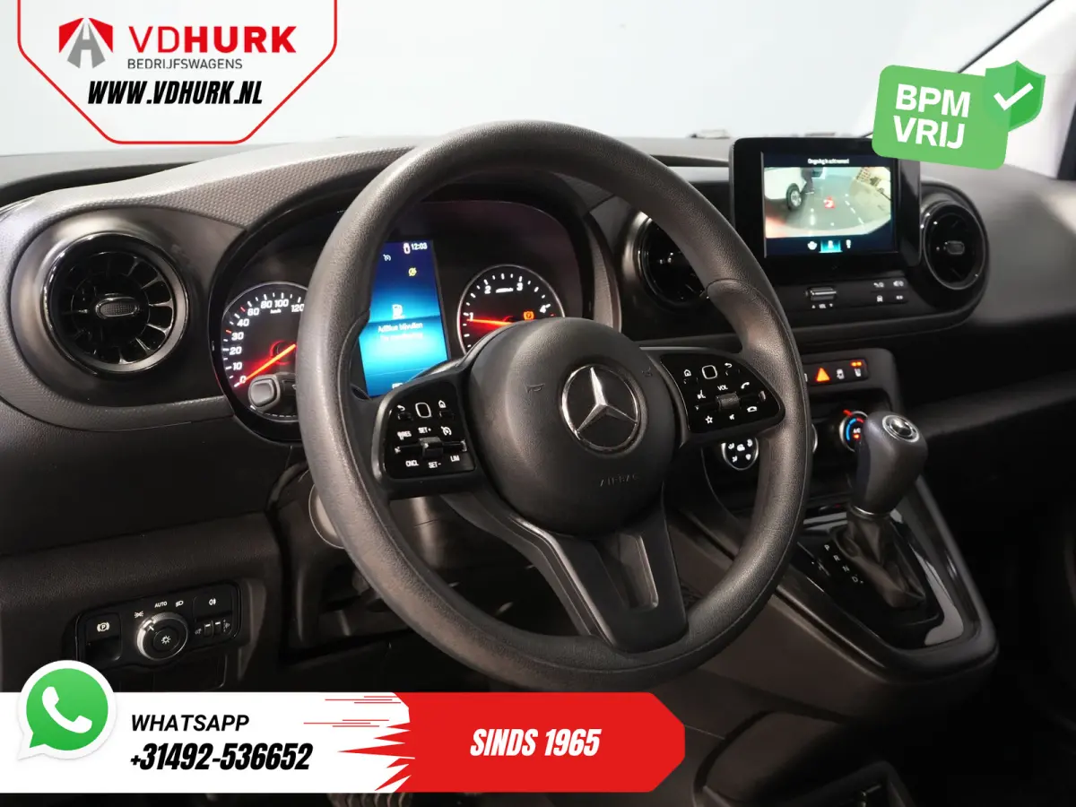 110 CDI Aut. 2x Schuifdeur/ Inrichting/ Stoelverw./ Carplay/ Camera/ Cruise/ Trekhaak/ Airco