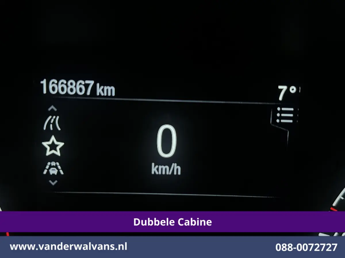 2.0 TDCI 130pk L2H1 Dubbele Cabine Euro6 Airco | 6-Zits | Camera | LED | Cruisecontrol | 2800kg Trekhaak Android Auto, Verwarmde voorruit, Stoelverwarming, Parkeersensoren, Dakdragers