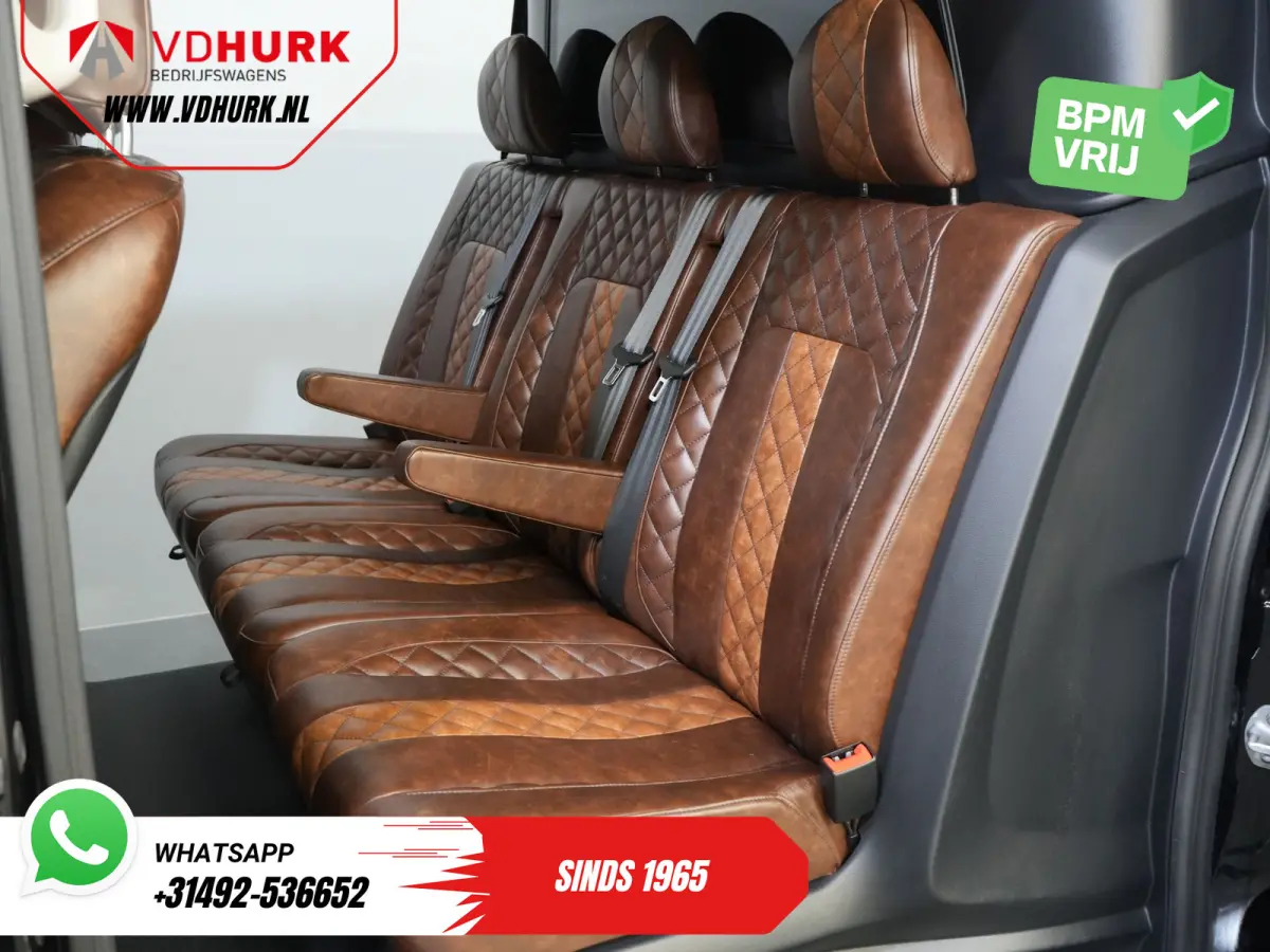 114 CDI Aut. DC Dubbel Cabine Buffl Leder/ 2x Schuifdeur/ Carplay/ Navi/ Spoiler/ Frontlip/ Sidebars/ 18”LMV/ Cruise/ Airco