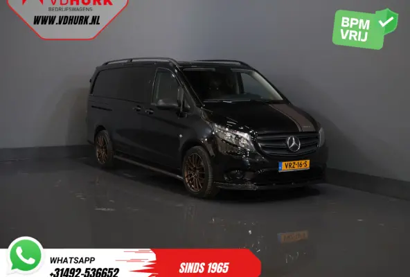 114 CDI Aut. DC Dubbel Cabine Buffl Leder/ 2x Schuifdeur/ Carplay/ Navi/ Spoiler/ Frontlip/ Sidebars/ 18”LMV/ Cruise/ Airco