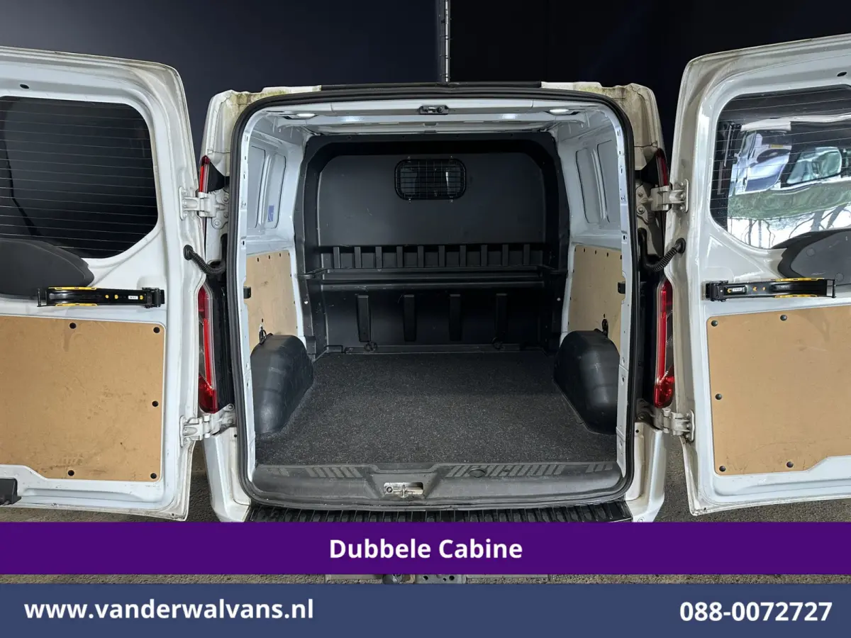 2.0 TDCI 170pk L2H1 Dubbele Cabine Euro6 Airco | 5-Zits | 2x Zijdeur | Camera | Navigatie | LED, Apple Carplay, Android Auto, Cruisecontrol, Verwarmde voorruit, Trekhaak, Parkeersensoren