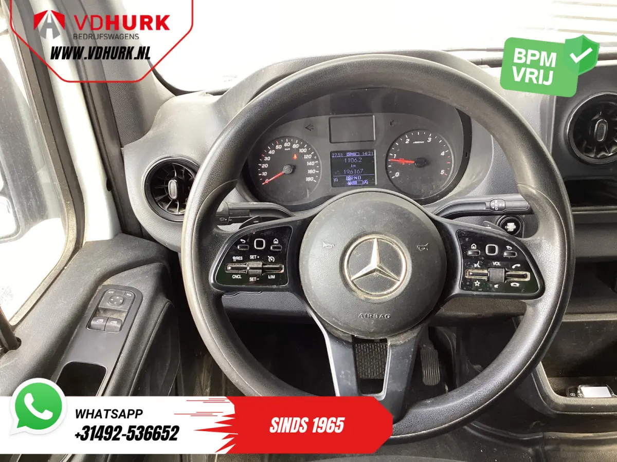 314 2.2 CDI Aut. L2H2 EXPORT Carplay/ Airco/ Camera/ Cruise/ DAB/ Trekhaak