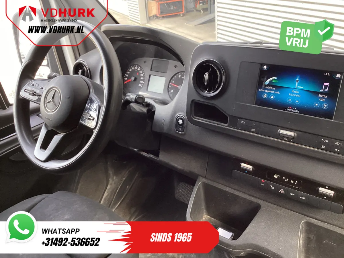 314 2.2 CDI Aut. L2H2 EXPORT Carplay/ Airco/ Camera/ Cruise/ DAB/ Trekhaak