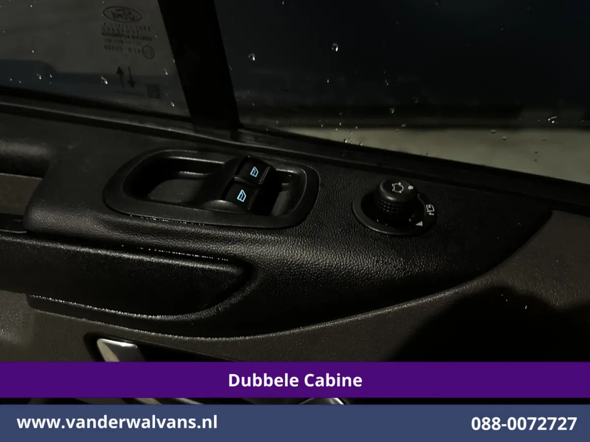 2.0 TDCI 170pk L2H1 Dubbele Cabine Euro6 Airco | 5-Zits | 2x Zijdeur | Camera | LED Apple Carplay, Android Auto, Cruisecontrol, Parkeersensoren, Stoelverwarming, Verwarmde voorruit 2800kg tr