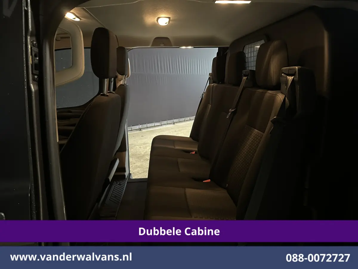 2.0 TDCI 170pk L2H1 Dubbele Cabine Euro6 Airco | 5-Zits | 2x Zijdeur | Camera | LED Apple Carplay, Android Auto, Cruisecontrol, Parkeersensoren, Stoelverwarming, Verwarmde voorruit 2800kg tr
