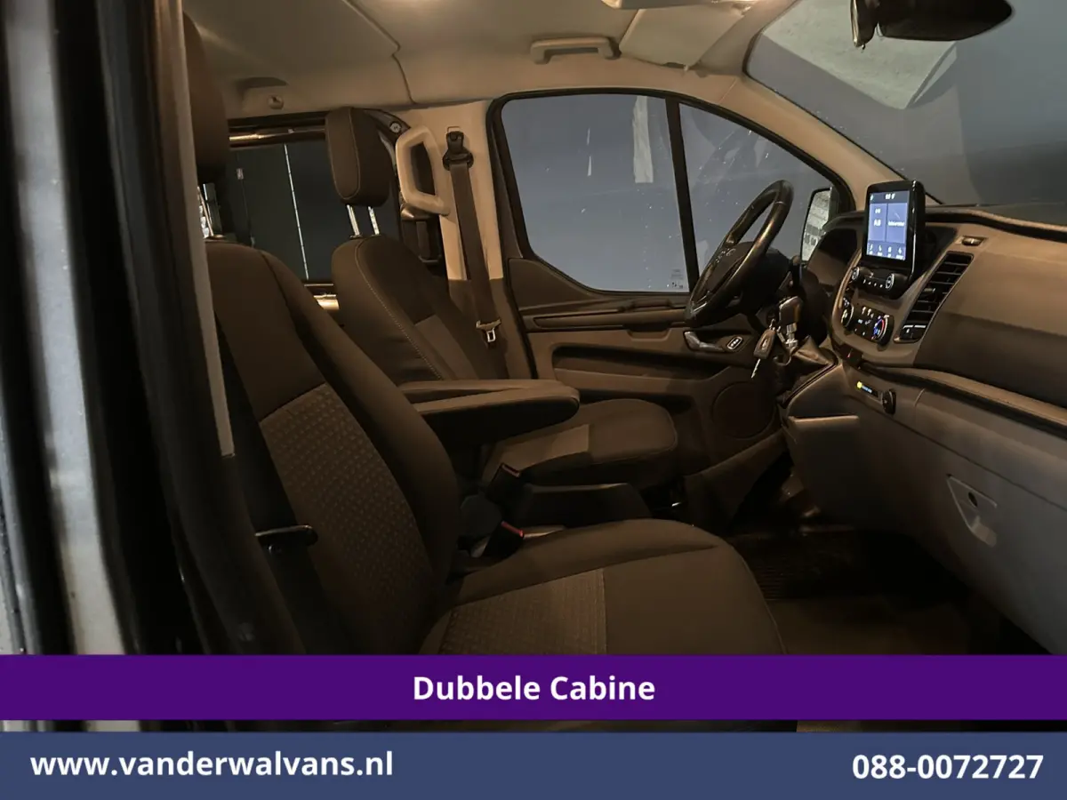 2.0 TDCI 170pk L2H1 Dubbele Cabine Euro6 Airco | 5-Zits | 2x Zijdeur | Camera | LED Apple Carplay, Android Auto, Cruisecontrol, Parkeersensoren, Stoelverwarming, Verwarmde voorruit 2800kg tr