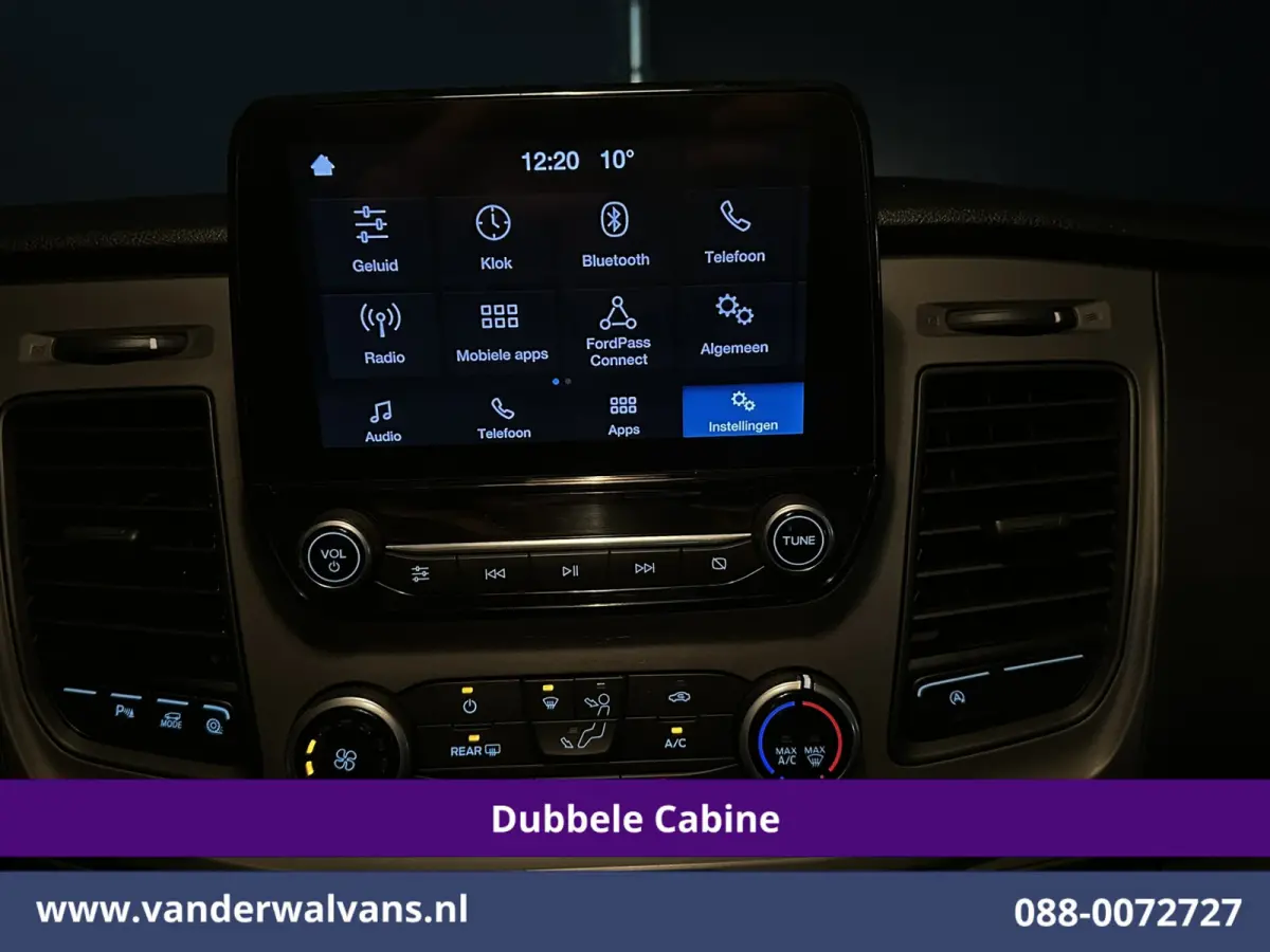 2.0 TDCI 170pk L2H1 Dubbele Cabine Euro6 Airco | 5-Zits | 2x Zijdeur | Camera | LED Apple Carplay, Android Auto, Cruisecontrol, Parkeersensoren, Stoelverwarming, Verwarmde voorruit 2800kg tr