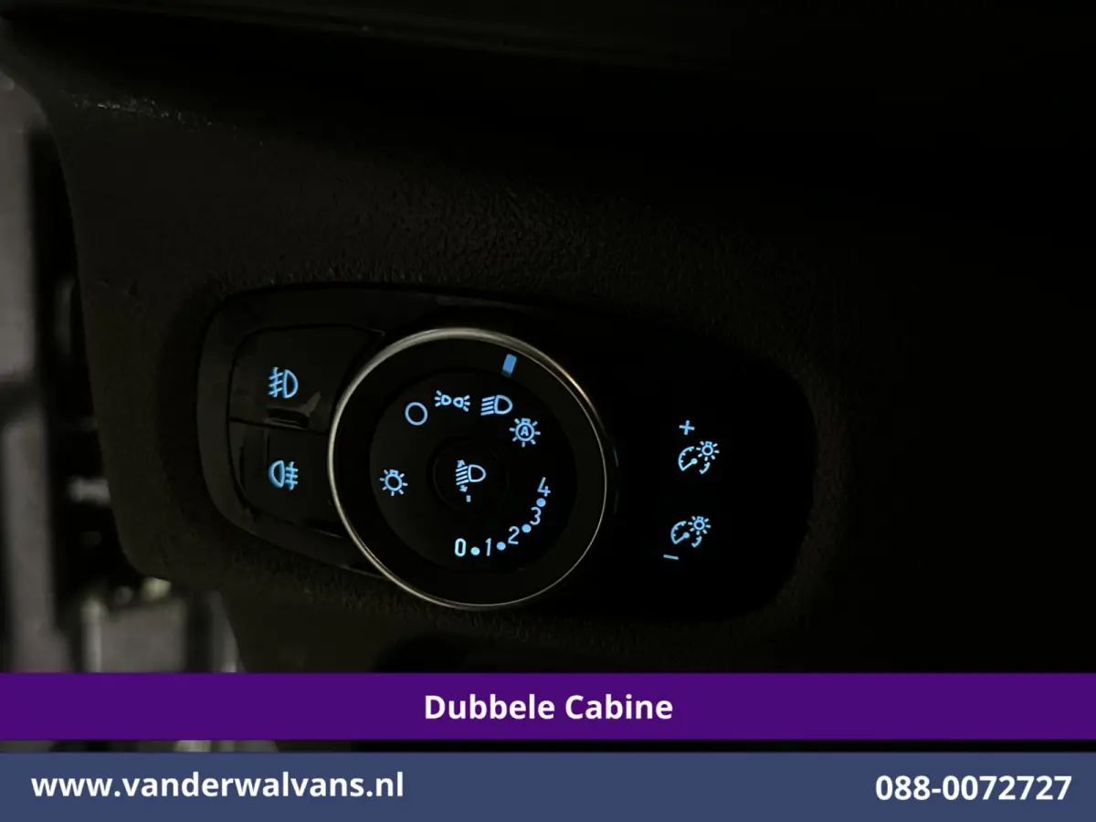 2.0 TDCI 170pk L2H1 Dubbele Cabine Euro6 Airco | 5-Zits | 2x Zijdeur | Camera | LED Apple Carplay, Android Auto, Cruisecontrol, Parkeersensoren, Stoelverwarming, Verwarmde voorruit 2800kg tr