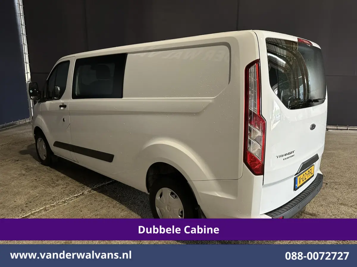 2.0 TDCI 131pk L2H1 Dubbele Cabine Euro6 Airco | 6-Zits | LED | Cruisecontrol | Parkeersensoren Achterklep, 2800kg trekvermogen
