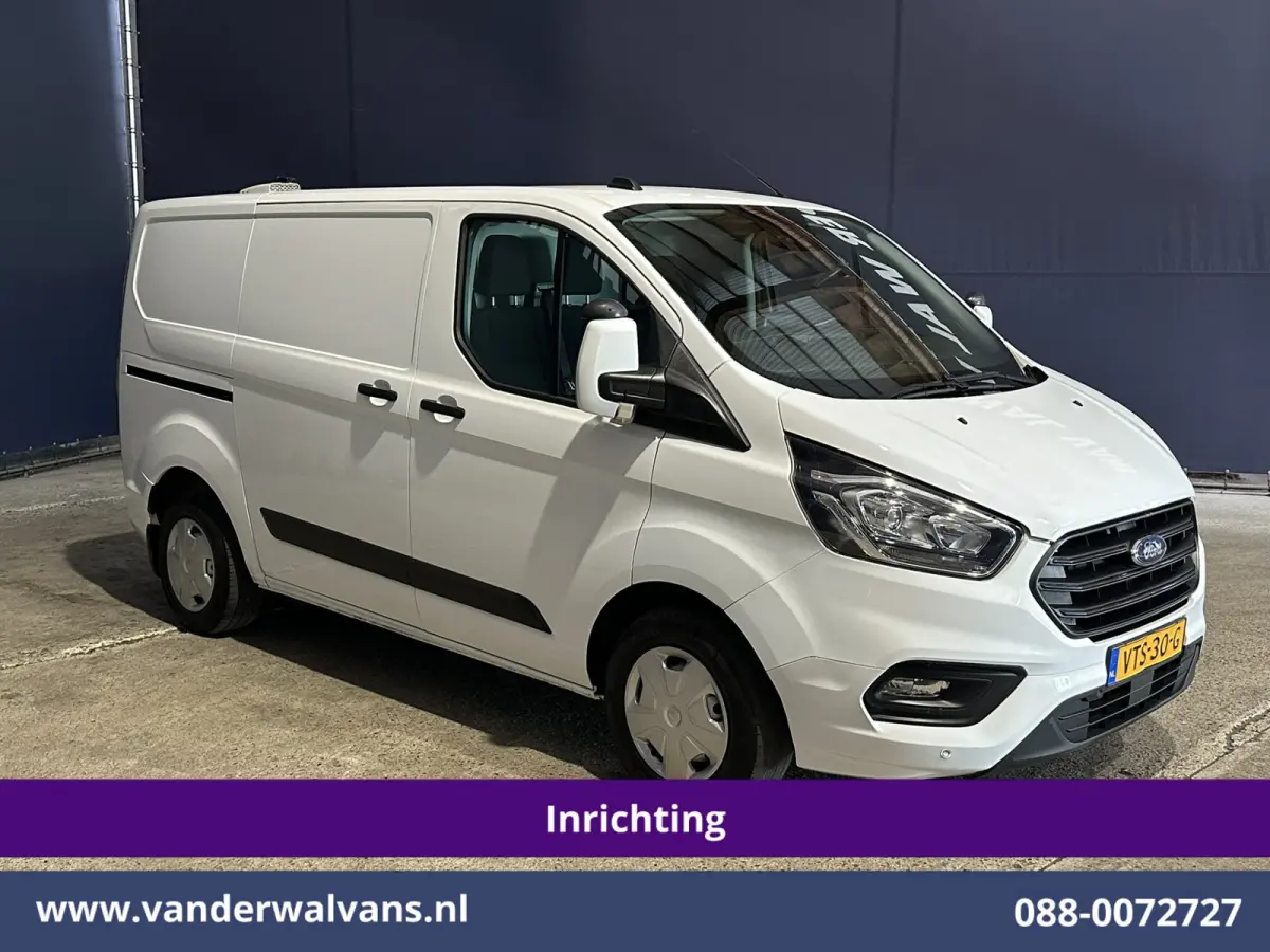 2.0 TDCI L1H1 Inrichting Euro6 Airco | Camera | LED | Cruisecontrol | Stoelverwarming | 2500kg Trekhaak Verwarmde voorruit, Parkeersensoren, Bijrijdersbank