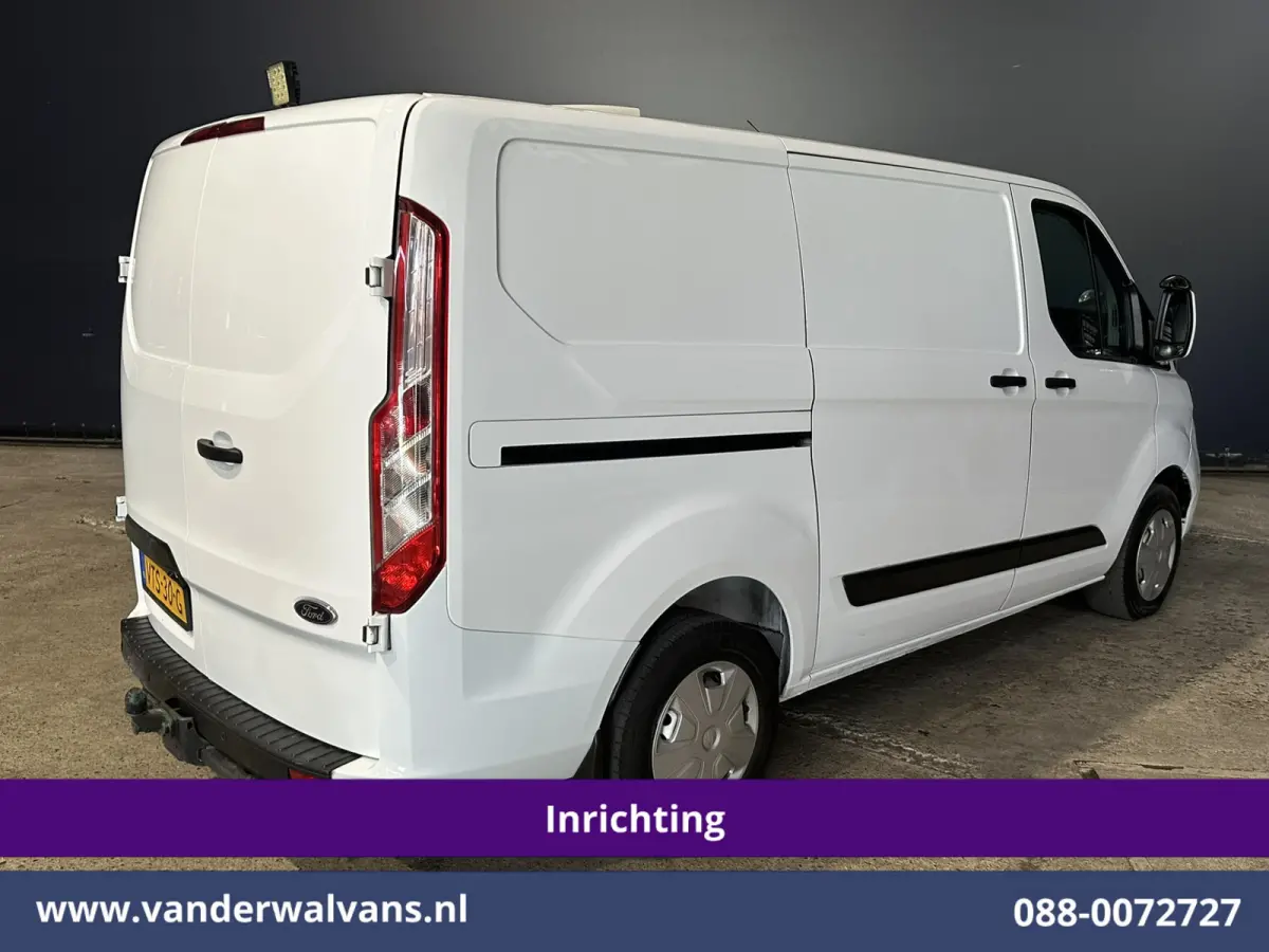 2.0 TDCI L1H1 Inrichting Euro6 Airco | Camera | LED | Cruisecontrol | Stoelverwarming | 2500kg Trekhaak Verwarmde voorruit, Parkeersensoren, Bijrijdersbank