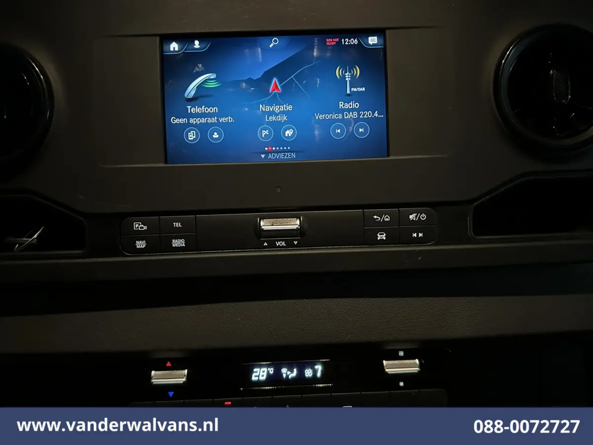 314 CDI 143pk L3H2 Euro6 Airco | Camera | Navigatie | Apple Carplay | Android Auto Parkeersensoren