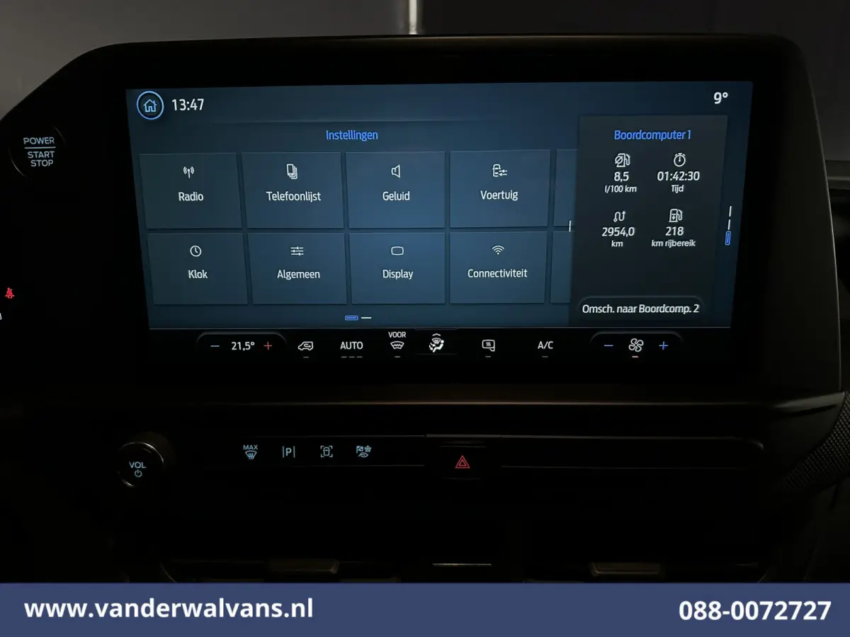 2.0 TDCI 136pk L2H1 Euro6 Airco | Camera | LED | Apple Carplay | Cruisecontrol Android Auto, Leder, Verwarmde voorruit, Parkeersensoren, Bijrijdersbank, 2740kg trekvermogen