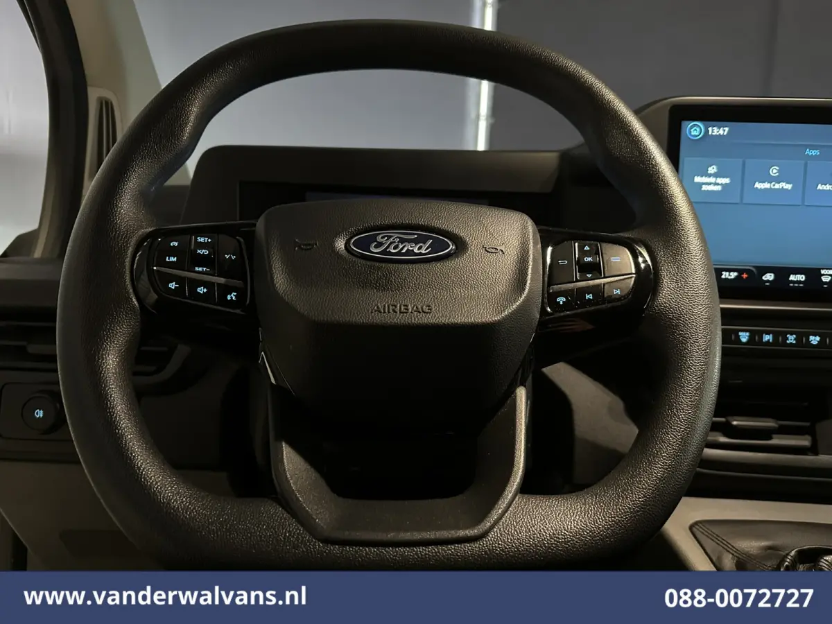 2.0 TDCI 136pk L2H1 Euro6 Airco | Camera | LED | Apple Carplay | Cruisecontrol Android Auto, Leder, Verwarmde voorruit, Parkeersensoren, Bijrijdersbank, 2740kg trekvermogen