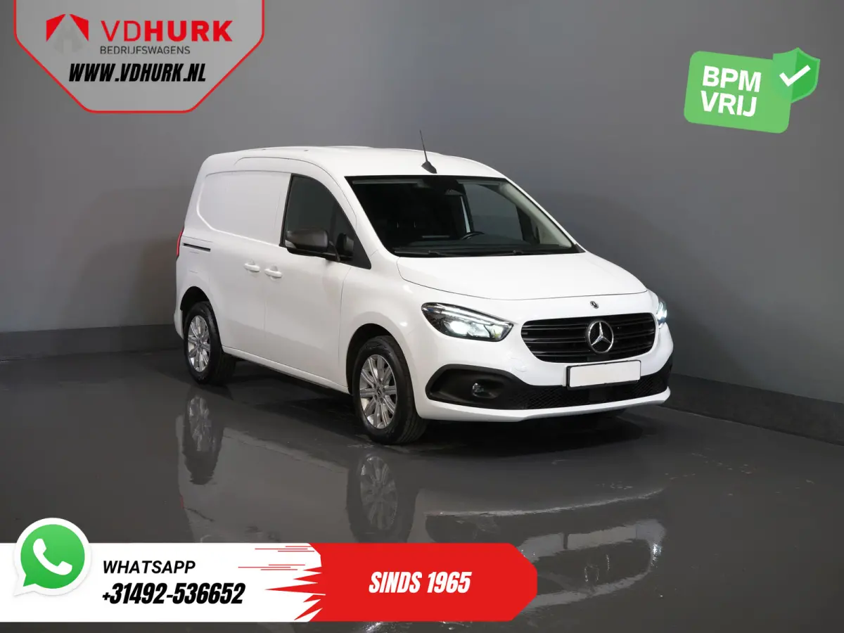 112 CDI 3 Pers./ LED/ Stoelverw./ Carplay/ Camera/ Navi/ PDC/ Cruise/ LMV